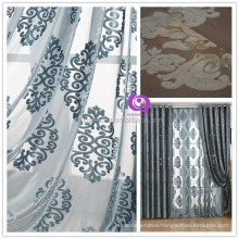 Best Sale Jacquard Design Velvet Fabric Living Room Curtains